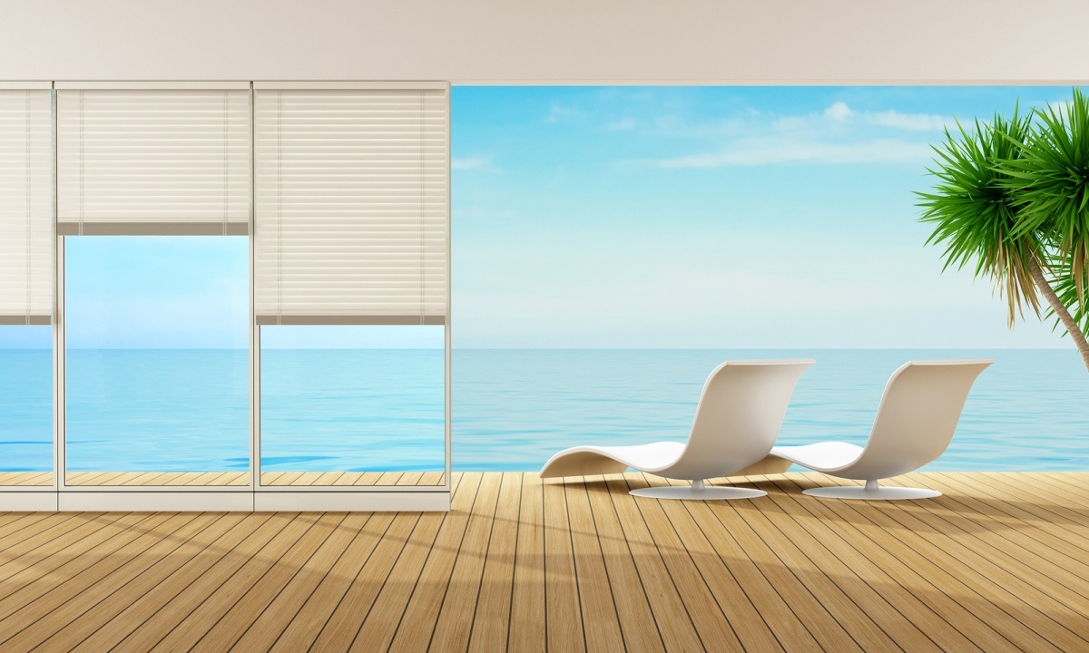 Enjoy the wonderful views from our beautiful deck